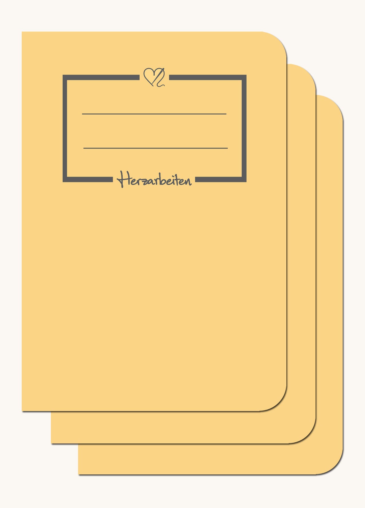 Budget Notes - 3er Sparpaket